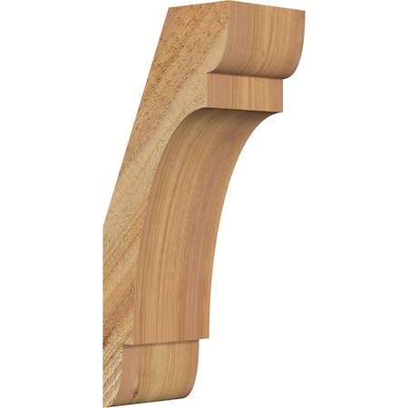 4"W x 6"D x 14"H Olympic Rough Sawn Knee Brace, Western Red Cedar